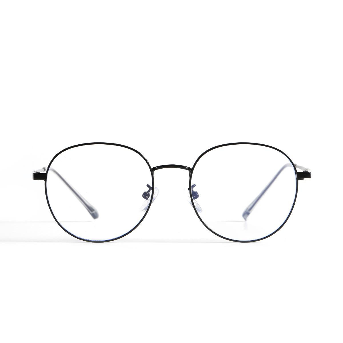 

Очки 9120 Цельнометаллические, унисекс плоские очки чёрный