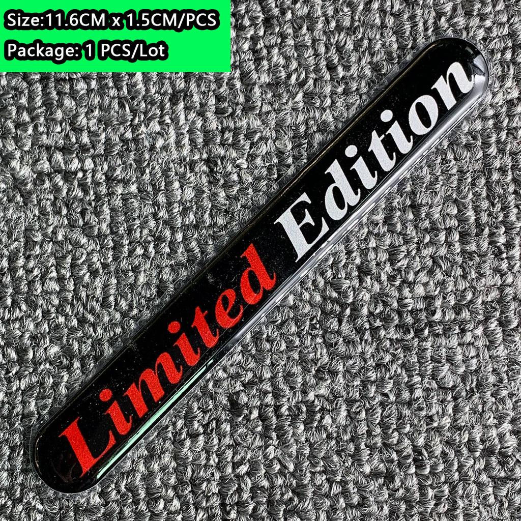 LIMITED EDITION 3D Resin Gel Reflective in Night Car Motocycle Sticker Decals for Suzuki Yamaha BMW Honda Toyota Hyundai D1