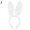 Easter Bunny Ears Headband Plush Rabbit Ear Hairband For Kids Adults Easter Party Favors Costume Accessory Holiday Decoration