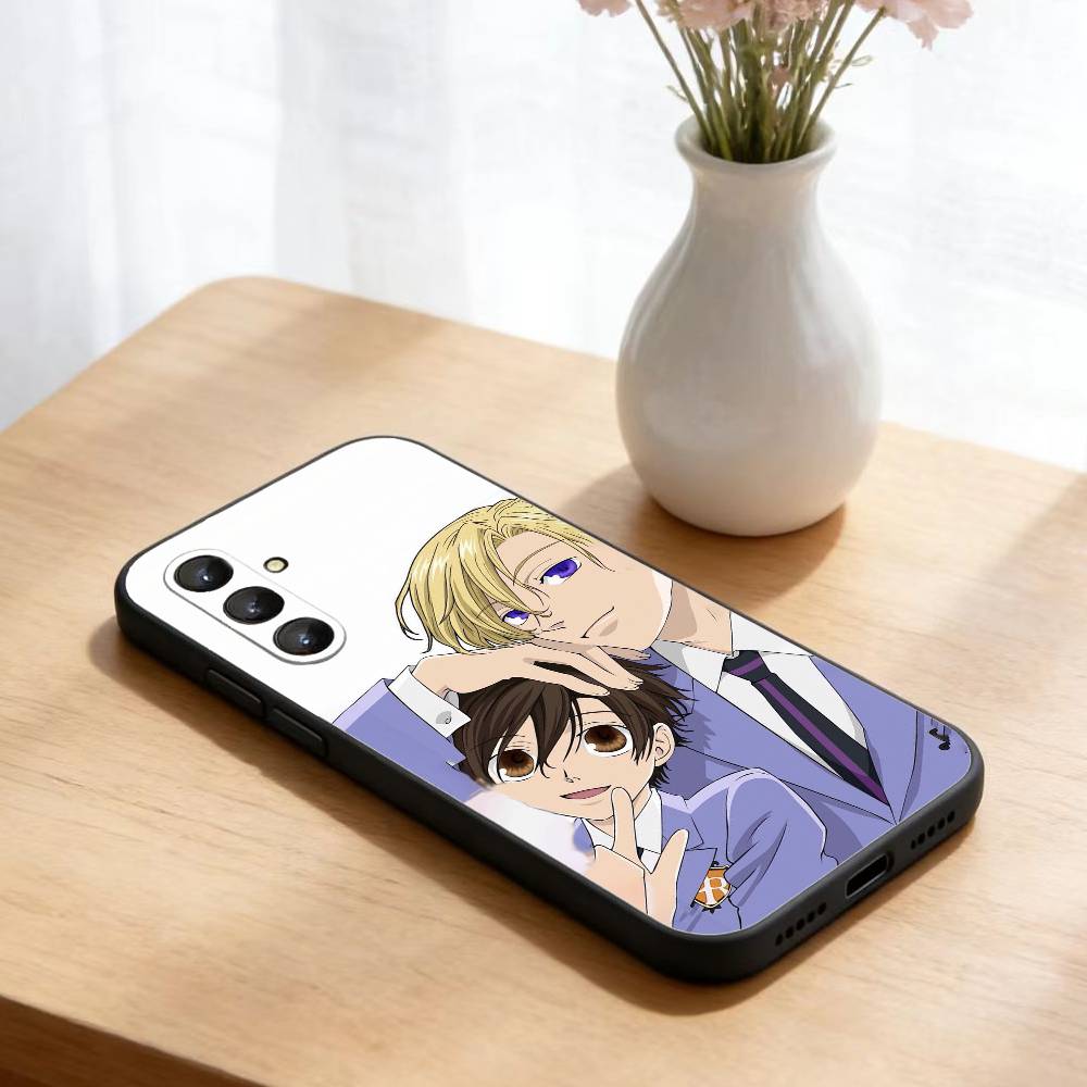 ouran high school host club  Phone Case For Samsung Galaxy A73,A21s,A22,A31,A52,A53,A71,A41Soft Black Shell