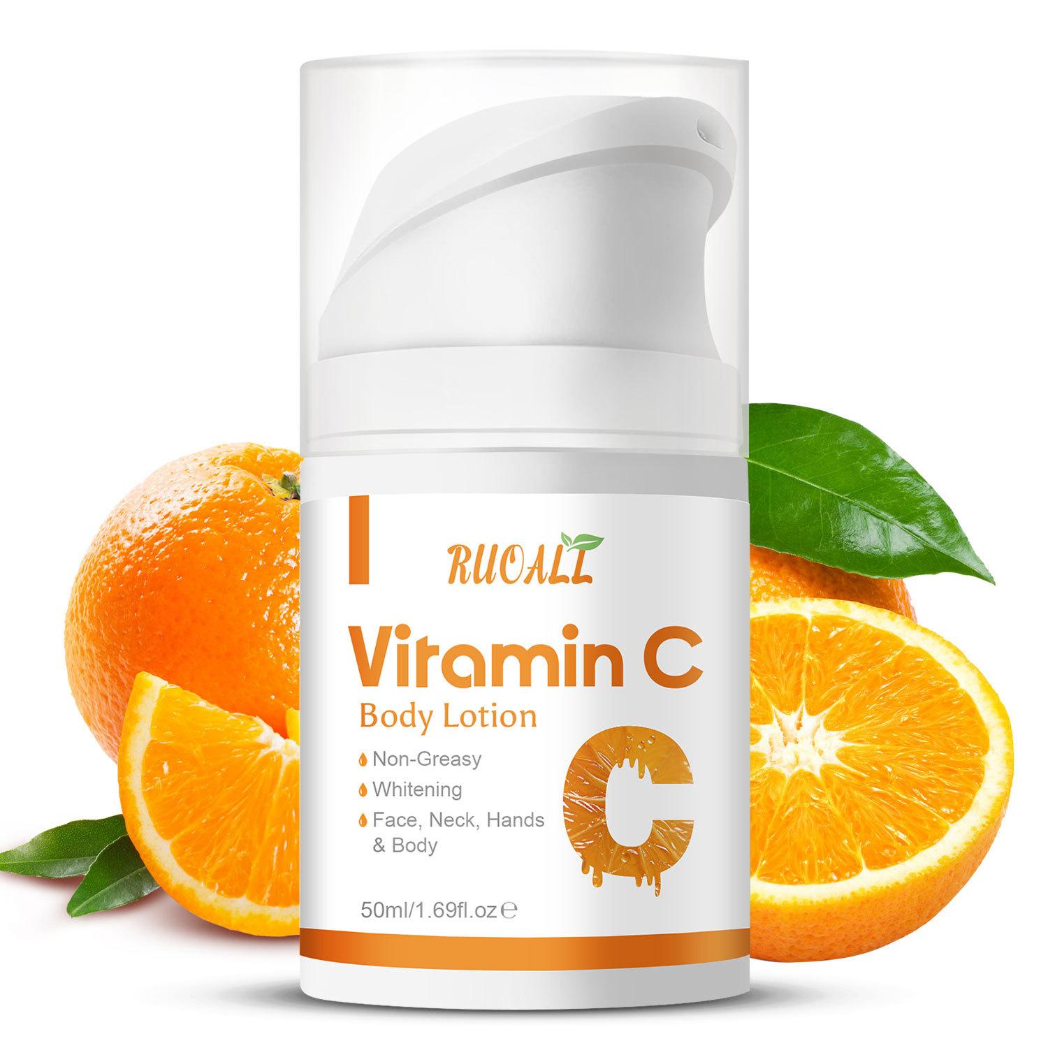 

50 мл Крем для лица с витамином C и коллагеном Гладкий Нежный Сияющий и Прозрачный Быстрое Впитывание кожей Ретинол Сыворотка против старения 1 bottle