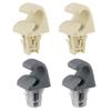 Sun Visor Clip Hook Bracket for Matrix-Prius RAV4-Plastic Sunvisor Fastener Clip