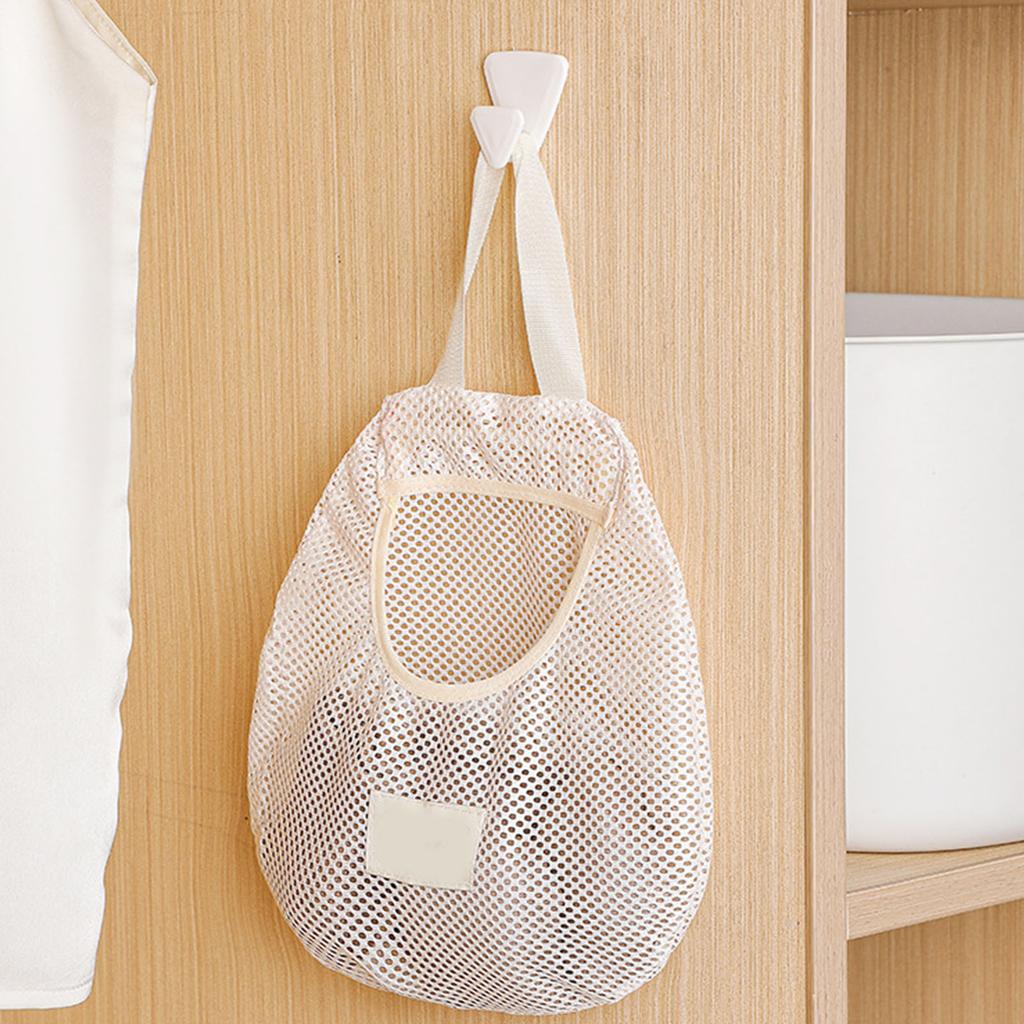 Dustproof Ventilated Wall Mounted Laundry Organizers Bag for Underwear Socks Small Items Space Efficient Designs