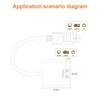 to Hdmis Adapter Cable 4K30Hz Gold Plate Connectors Plugs and Play for PC Laptop Monitor TV Video Transfer