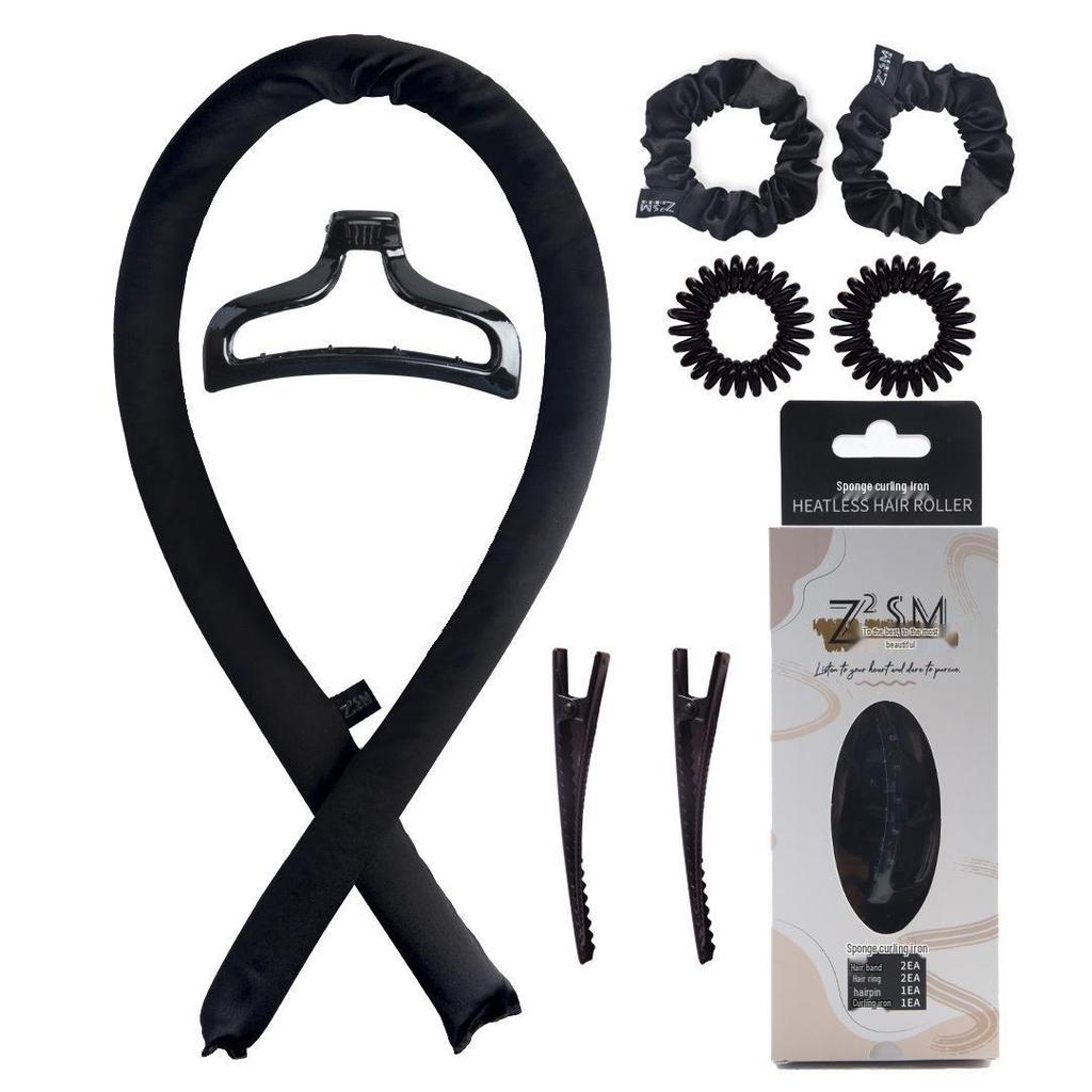 No-Heat Sleep Curling Rod: Foam Sponge Wave Styling Tool