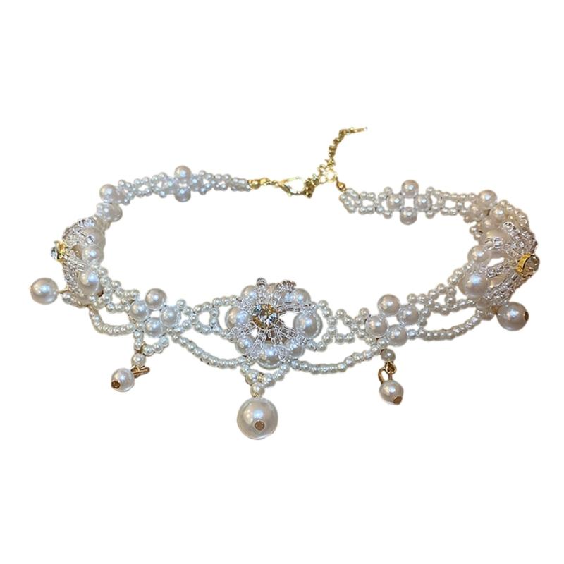 

Elegant Natural Pearls Collarbone Necklace For Women Jewelry Gift For Special Occasions 1