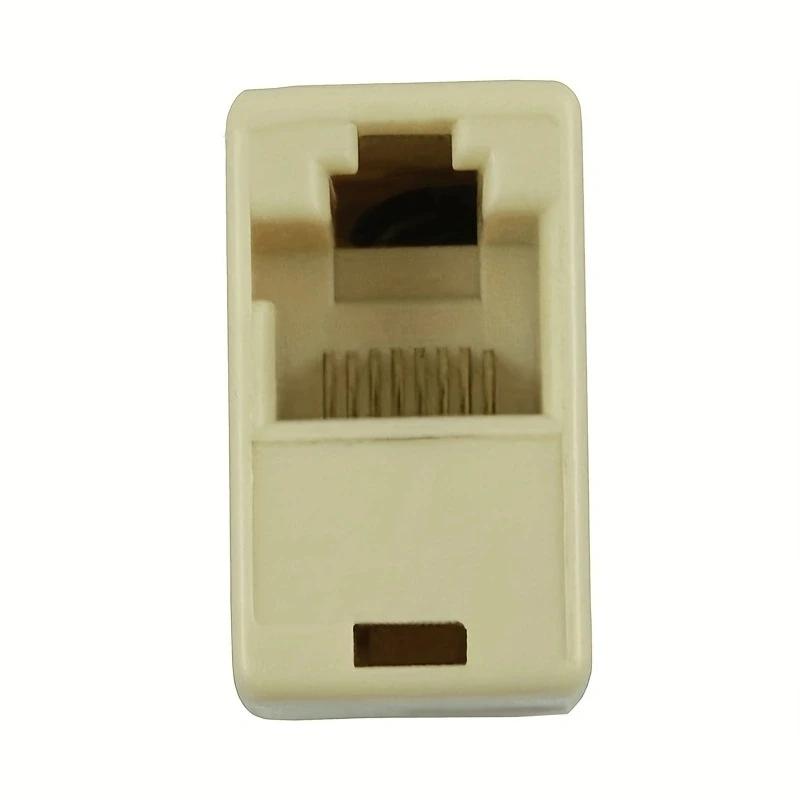 10Pcs Network Ethernet Dual Straight Head Lan Cable Joiner Coupler RJ45 CAT 5 5E 6 6a Extender Plug Network Cable Connector