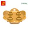 Non-Toxic 129Pcs/Lot 15469W Plant Leaves 2 X 2 With 6 Petals Building Block Moc Accessories Compatible With Brick Diy Children Toys