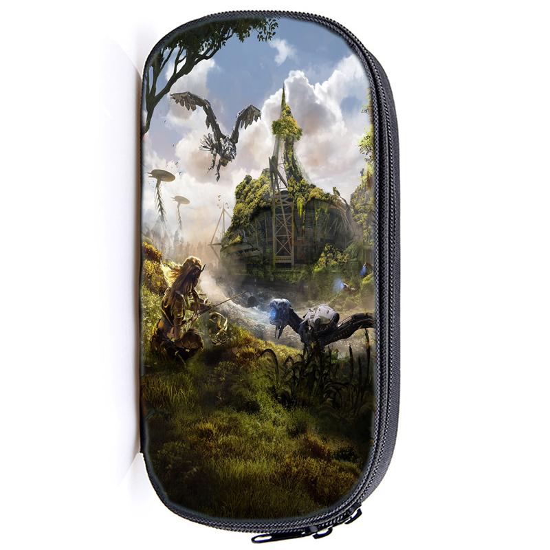Horizon Forbidden West Pencil Case Estuches School Pencil Box Pencilcase Pencil Bag School Supplies Stationery Make Up Bag