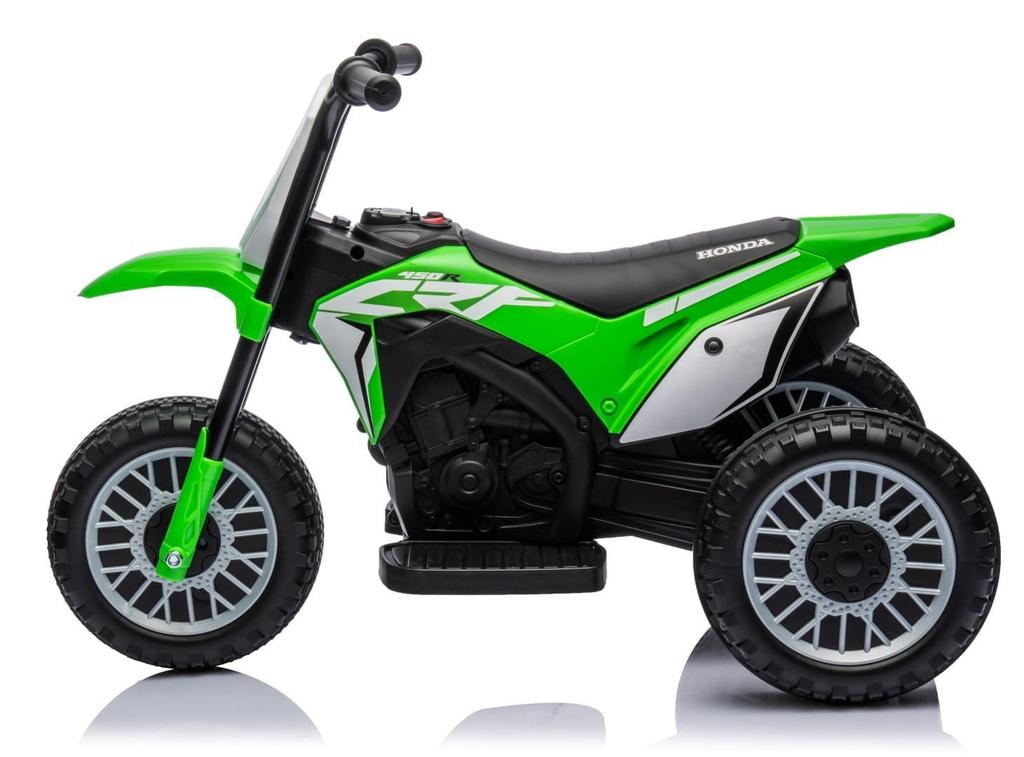 Honda Crf450 Motor Na Akumulator Trójkołowy Jeździk Dźwięk Zielony