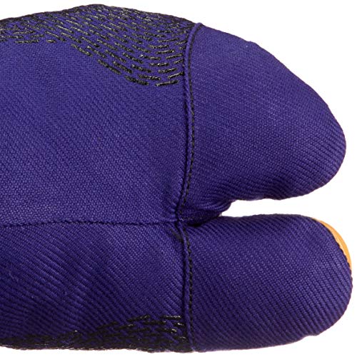 Co-cos Nobuoka Power Underground Work Tabi, Sewn-in Type, 12-Piece Kohaze, for High-Altitude Work, Navy, 24.5 Cm