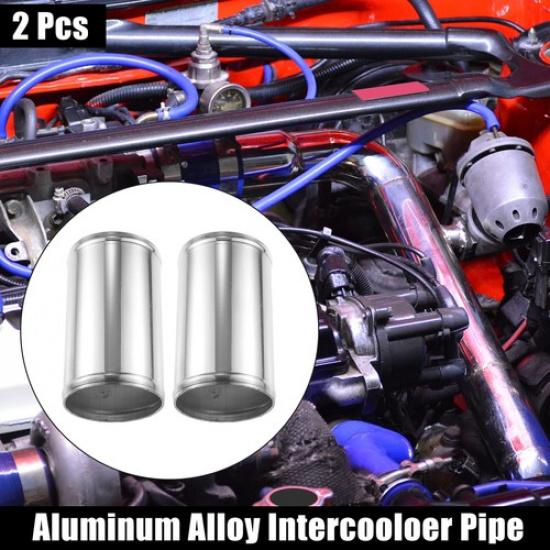 

2 Pcs Auto OD 3.75 Length 6 Aluminum Alloy Intercooler Pipe Tube Straight