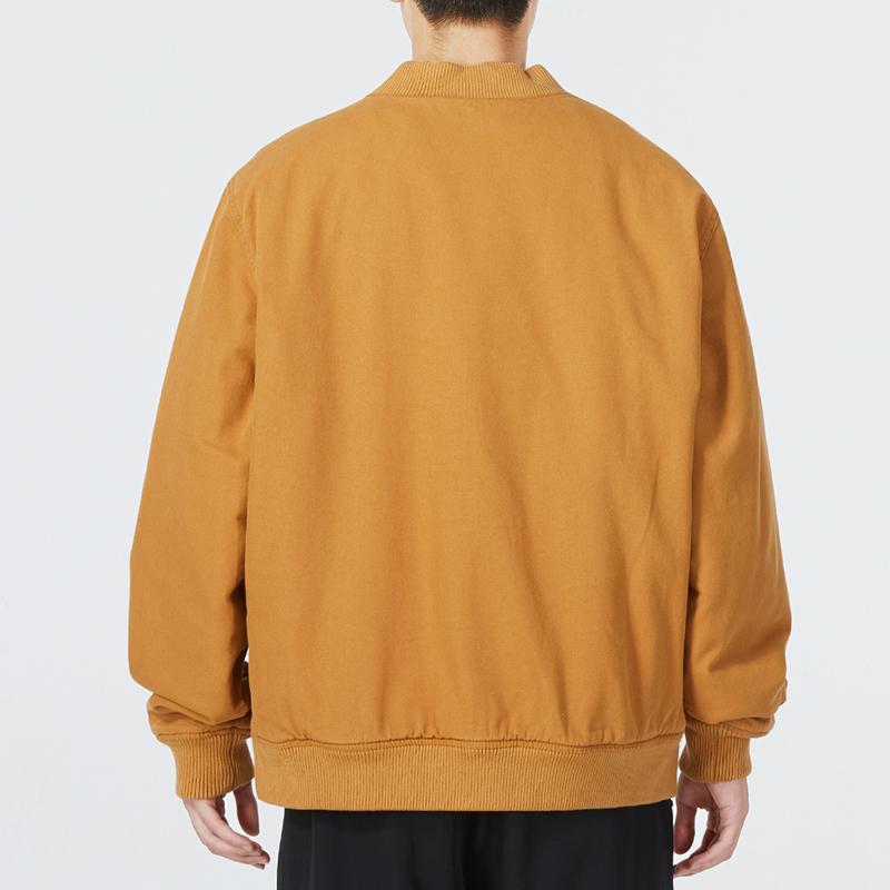 Timberland Casual Flight Collar Zip Jacket Men Jackets Yellow A5VFN-P47