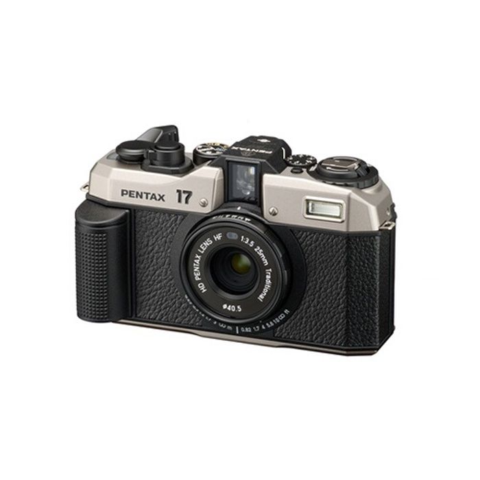 Appareil photo argentique - pentax - 17 - compact - noir - réutilisable