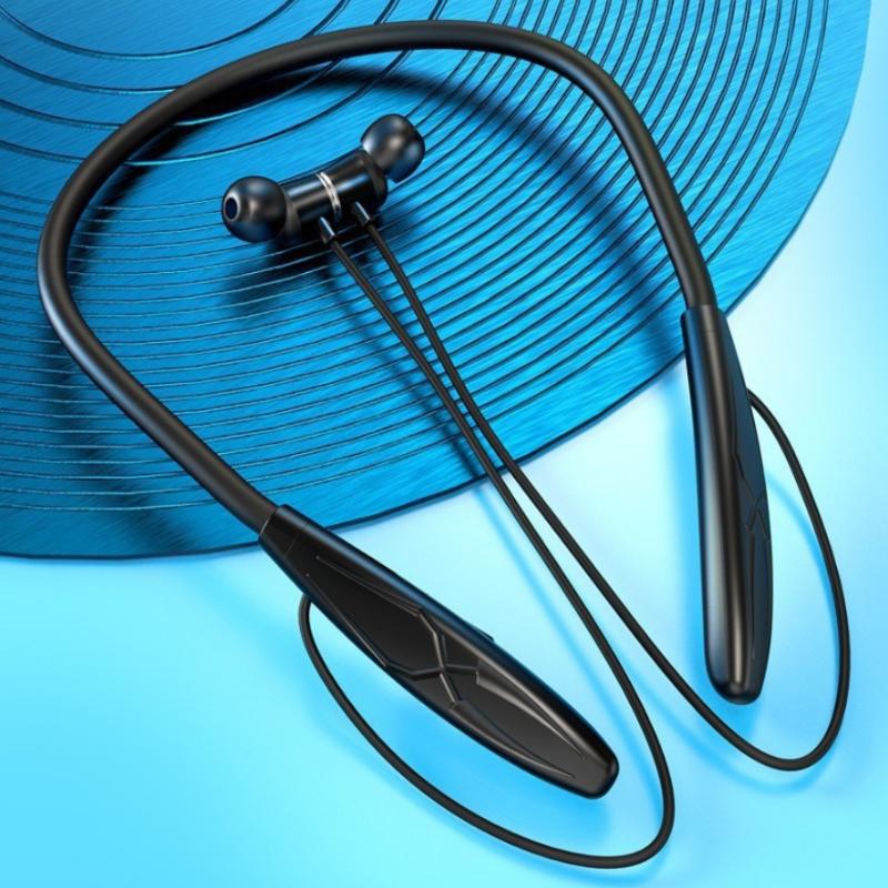 Auricolari Bluetooth Cuffie Wireless Magnetici Sportivi con Laccio da Collo Appesi al Collo Auricolari Tws Cuffie Bluetooth Wireless con Microfono