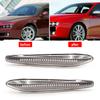 2Pcs LED Car Blinker Light Car Dynamic Side Marker Turn Signal Lamp For 159 typ 939 2005-2012 Brera typ 939 2005-2012