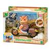 Sylvanian Families Calico Critters Bicicletta Avventura Tigre