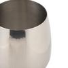 SUS304 Stainless Steel Stemless Wine Glass Unbreakable Shatterproof Metal Wine Cup 550 ML Temperature Insulated