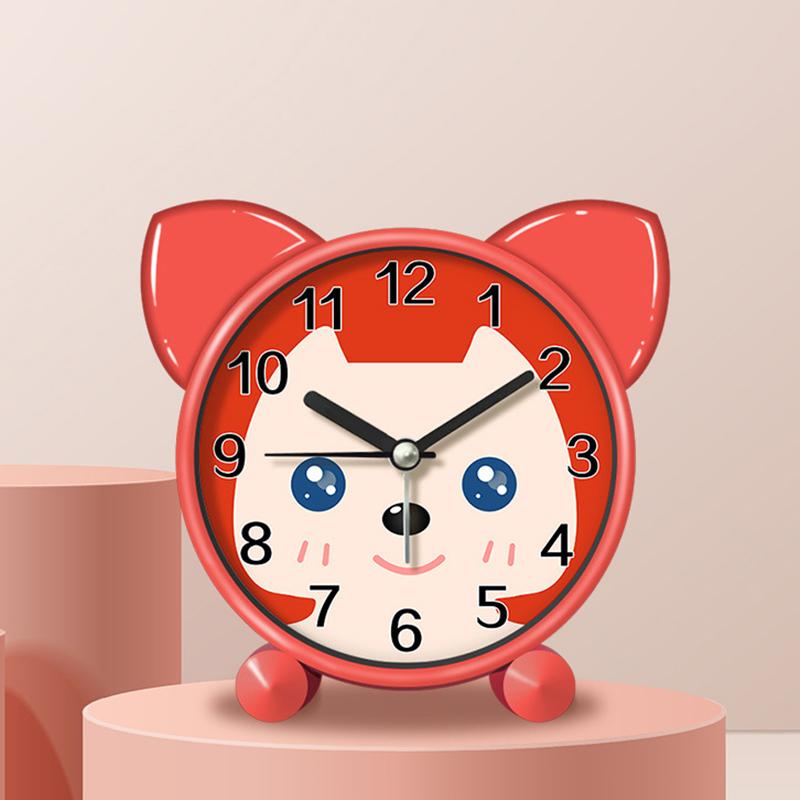 Creative Children'S Alarm Clock For Students Bedroom Desktop Kids Early Childhood Alarm Clock Mute