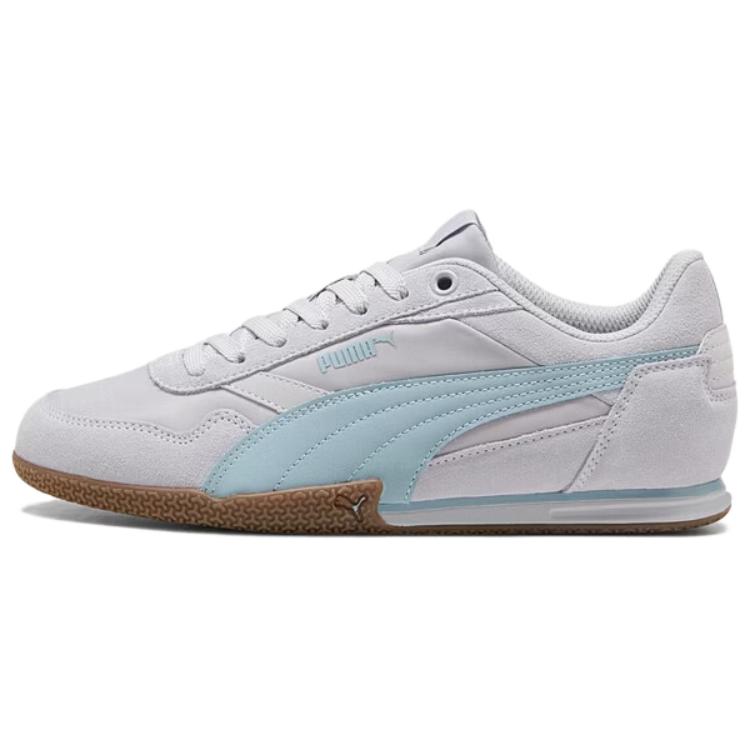 Puma Bella Donna Nylon Comfortable Versatile Low-Top Casual Shoes Women sneaker Purple Gray 403554-09 35.5
