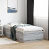 VidaXL Bed Frames, Single Bed with Slat Base, Adult Bed, Bedroom Furniture, Modern, Sonoma Grey 90x190 3209756