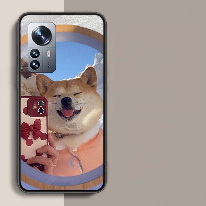 Animal Shiba Inu Dog Phone Case For Xiaomi Poco X3 NFC X4 GT M3 M4 M5 M5S X7 X6 X5 F6 Pro F5 F4 Mi F3 F2 Cover TPU Capa Coque Cl