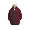 adidas Originals Logo Embroidered Reversible Hooded Cotton Jacket Men Tops Beige IU4786