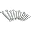 Jeu de 15 clés mixtes - BRILLIANT TOOLS BT011015 - Acier chromé au vanadium - Noir