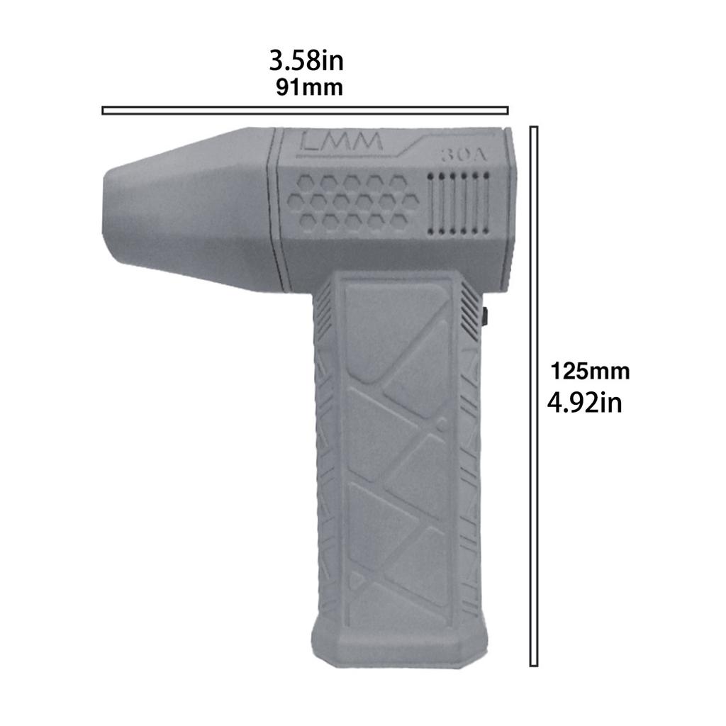 Mini Turbo Jet Fan Turbo Violent Fan 110 000 RPM Powerful Blower With High Speed Duct Fan Rechargeable Large Motor