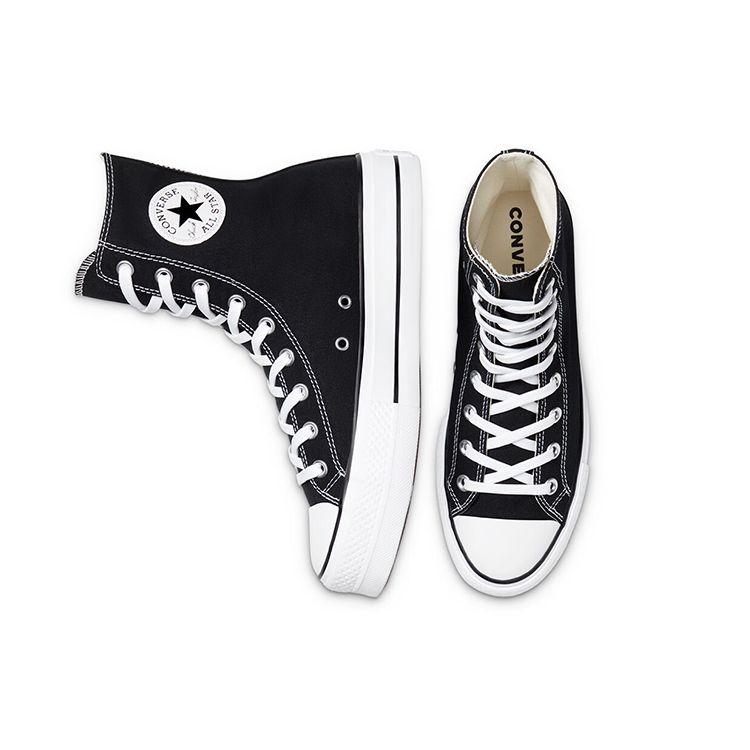 Converse Chuck Taylor All Star Lift High Black White Unisex Sneakers 170522C