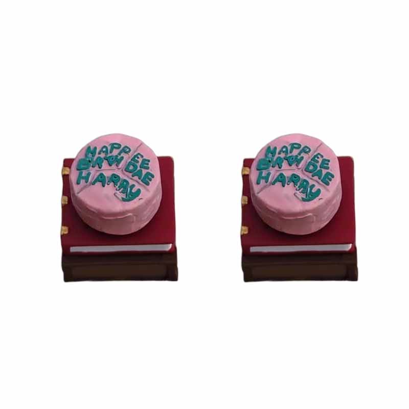 Anime Harry Cake  Mechanical Keyboard Decoration Can Rotating Esc Keycap Resin Material Peripheral Customize Gifts