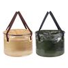 Collapsible Water Bucket For Camping Fishing Outdoor Activity 20L/30L Capacity With Handle PVC Portable Storage