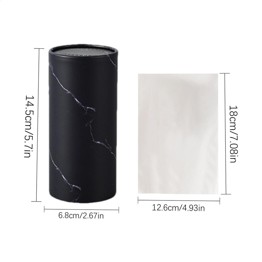 

Round Tissue Boxes for Car Automotive Cup Holder Tissue Holder 6 Canisters/300 Tissues Car Tissues Cylinder Tissue Holder чёрный