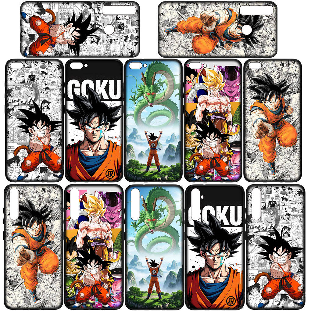 Phone Case for iPhone 17 15 16 Plus Redmi Note 14 12 11 13 Pro Max Huawei P30 P20 Lite OPPO A60 A40 A80 A38 A54 A17 Anime Dragon Son Gokus Ball Cover