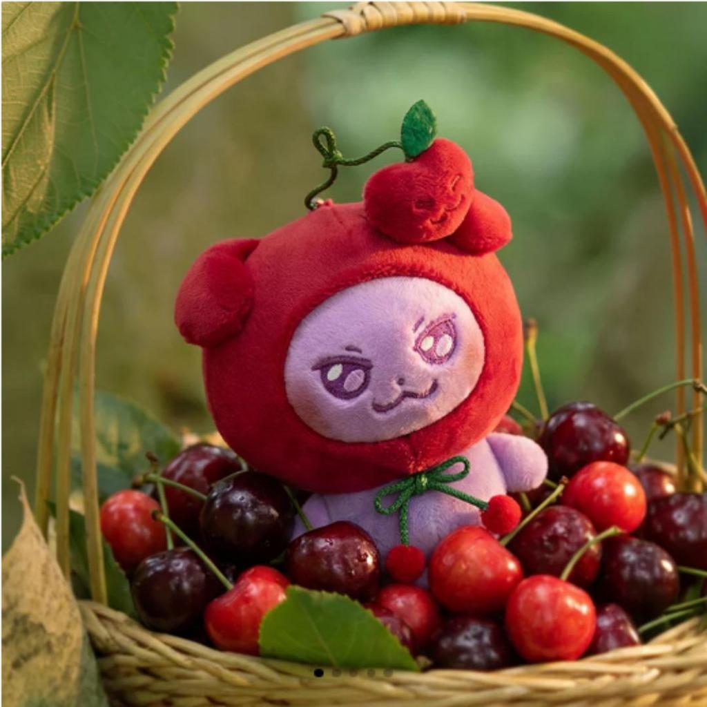 ATEEZ MIGHTEEZ  Fruit PLUSH KEYRING BERRY BREEZY FAIRY