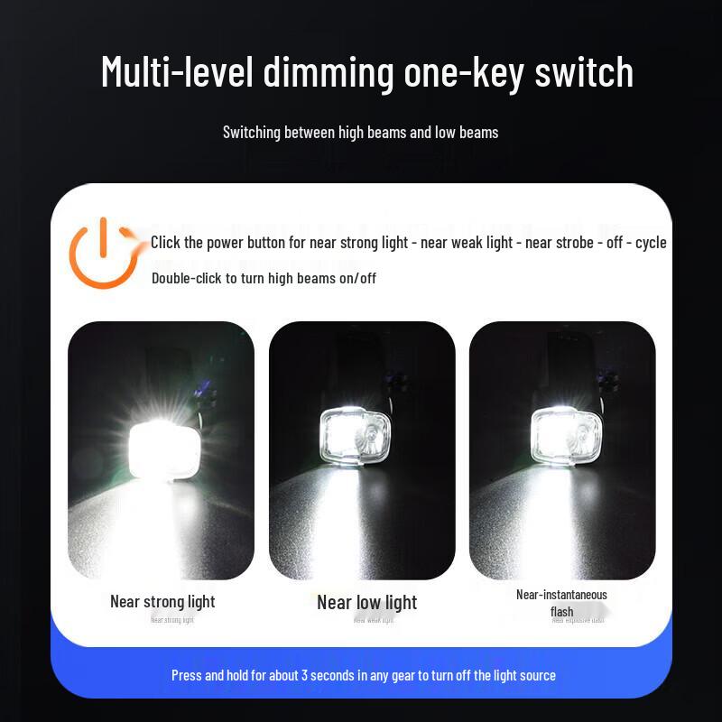SupFire BL12-A Rechargeable Bicycle Front Light
