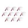 10 Pieces Graduation Gift Boxes Candy Bachelor Cap Treat Box Chocolate Sweet Empty