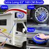 WillingHeart 160cm Car Wash Mop with Long Extendable Microfiber Car Wash Mop for Car 180 Degree Removable Car Wash for Interior Car Wash Dust Sponge