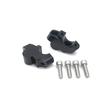 Pair Black Motorcycle Front Handlebar Riser For Honda Rebel 1100 CMX1100 2021