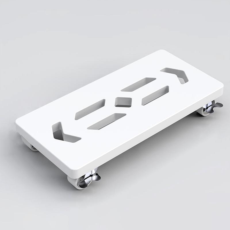 1pc CPU Stand Home Office Accessories Under Desk Holder Heavy-Duty CPU Holder Computer Case with 4 Caster Wheels Mobile