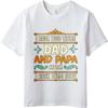 New Arrived For him Oneck tshirt Cotton Mens Tshirt I Have Two Titles Dad And Papa I Rock Them Both Boys tops Comfort Tshirt
