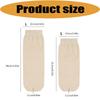 Long Prosthetic Stump Sock In Cotton Fabric With Stretch Opening for Prosthesis Users Home Use Commuting and Walking