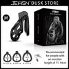 Jeusn Male Chastity Cage Sex Toys Discreet Sissy Femboy Chastity Cock Cage Device Penis Rings Male With 3 Size Men'S Adult Goods