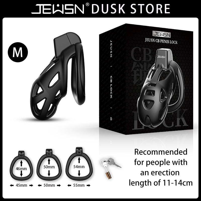 Jeusn Male Chastity Cage Sex Toys Discreet Sissy Femboy Chastity Cock Cage Device Penis Rings Male With 3 Size Men'S Adult Goods