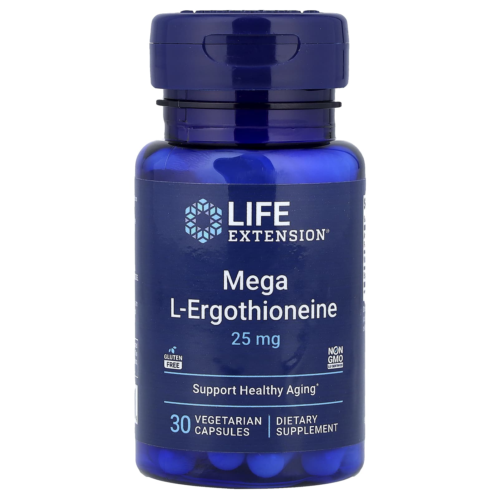 

Life Extension, Mega L-Ergothioneine, 30 Veggie Capsules