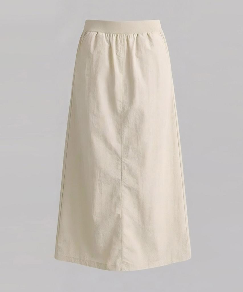 Baseukala Dana Slit Long Skirt (3Colors)