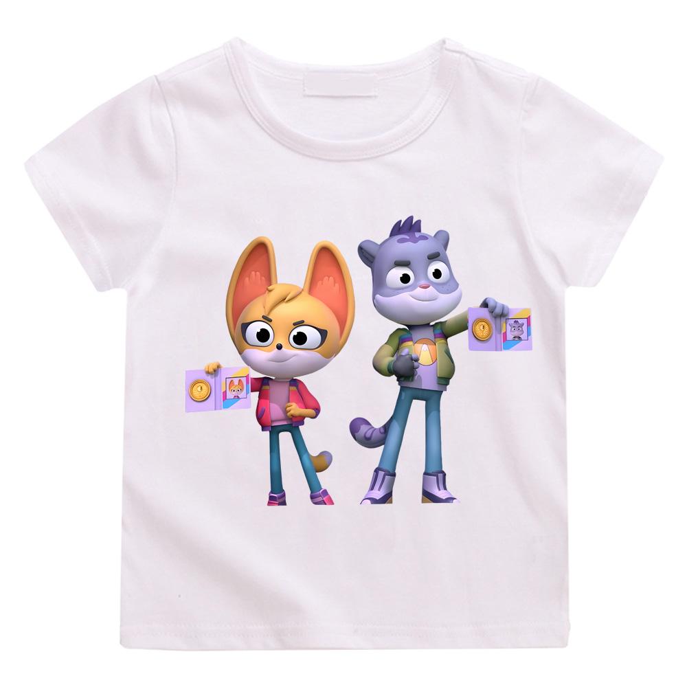 Kawaii The Creature Cases Stil Cartoon Print T-Shirts Hohe Qualität 100% Baumwolle T-Shirt Rundhals Cartoon Jungen/Mädchen T-Shirt