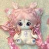 Cotton Plush Doll With Deer Horns For Girls Gift And Collectible Decor
