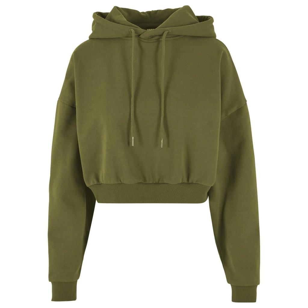 Urban Classics Womens/Ladies Heavyweight Cropped Hoodie