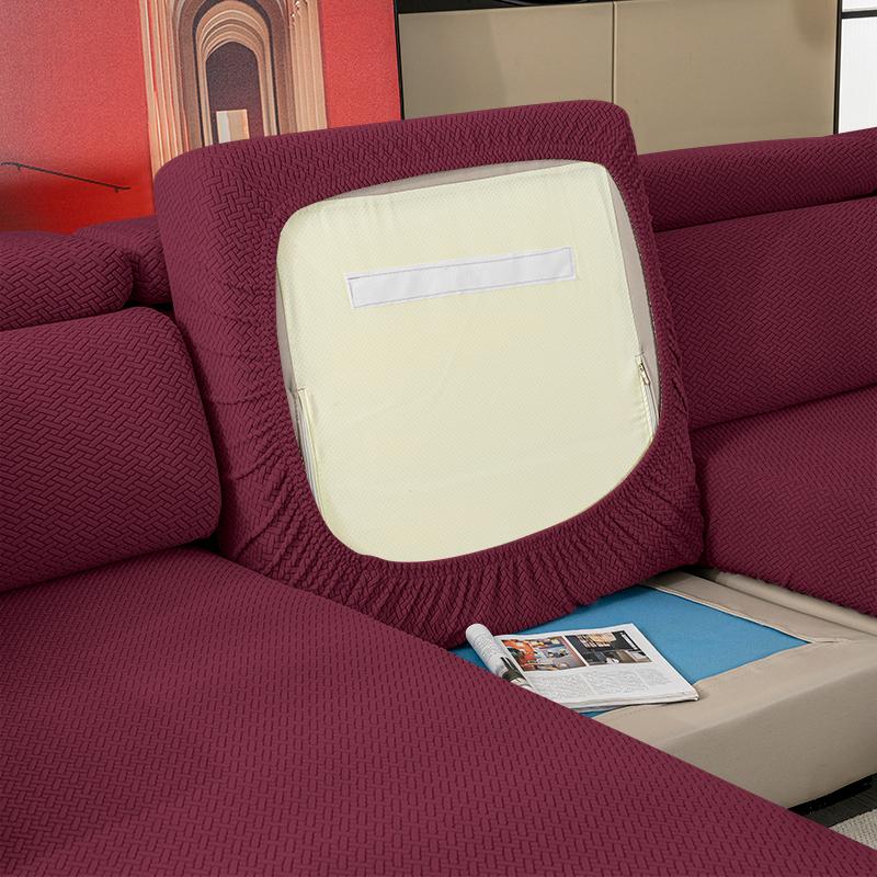 Thick Jacquard Sofa Seat Cover Elastic Sofa Cover Protector Couch Cover For Sofa Anti-Dust Removable Sofa Cushion Cover